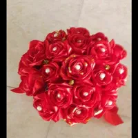 گل رز روبانی شیک مناسب هدیه  ماندگاری زیاد|گل مصنوعی|تهران, پونک|دیوار