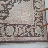 فرش ماشینی ۹ متر همراه قالیچه ۱در ۱و نیم