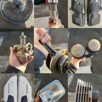 چرخ دیسکی میلنگ شاتون وسیلندر ۱۵۰درب بغل انژکتوری