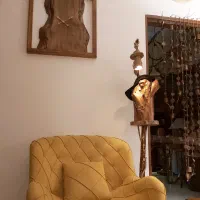 آباژور ایستاده دست ساز|چراغ خواب و آباژور|اصفهان, مصلی|دیوار