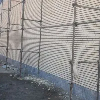 اجرای اجرنما دیوار سوله وحصار وبتن ریزی کف سالن