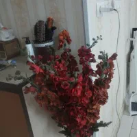 ۹شاخه گل مصنوعی