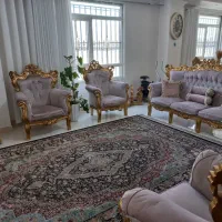 مبلمان استیل و سلطنتی 13 نفره فروش فوری