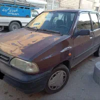 ماشین پراید۱۳۸۴عنابی