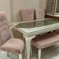 میز ناهار خوری ۶ نفره ( بسیار زیبا و سفارشی )