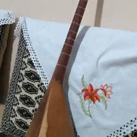 دوتار خوش رنگ وصدا|سازهای سنتی|شیروان (خراسان), |دیوار