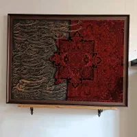 تابلو فرش دستبافت کالیگرافی|تابلو فرش|تهران, سعادتآباد|دیوار