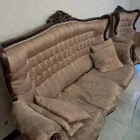 مبل استیل 9 نفره و نهارخوری 10 نفره