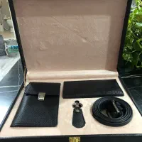 ست کیف و کمربند چرم