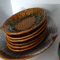 پارچه و لیوان شکلات خوری  انگورخوری قدیمی|صنایع دستی و سایر لوازم تزئینی|مشهد, هنرستان|دیوار