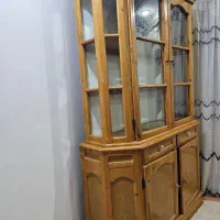 بوفه چوب نراد روسی کاملا نو|بوفه، ویترین، کنسول|رشت, سعدی (تختی)|دیوار