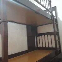 تخت دوطبقه چوب|تخت و سرویس خواب|کرج, شهرک یاس شمالی|دیوار