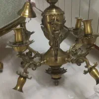 لوستر و دیوارکوب تمام برنج