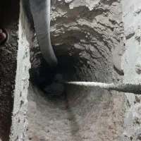 چاه کن آب وساختمانی تخریب