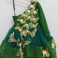 پیراهن مجلسی سلطنتی دخترانه، مناسب ۲ تا ۴ سال