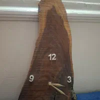 ساعت دیواری چوبی