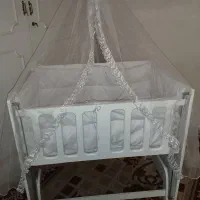 تخت گهواره شو کنار تخت مادر نوزاد تا دوسالگی|تخت و سرویس خواب|پاکدشت, خاتون آباد|دیوار