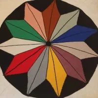 پادری بافتنی طرح گلباد|پادری|تهران, زعفرانیه|دیوار