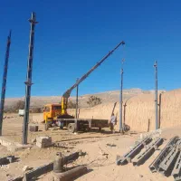 خدمات جرثقیل کفی و ۷ تن دکل بلند