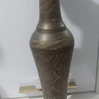 گلدان برنجی قلمکاری نفیس|صنایع دستی و سایر لوازم تزئینی|کرج, گوهردشت|دیوار