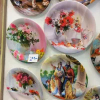 بشقاب دیواری کوچک طرح ایتالیا فرانسه(گالری شیوا)