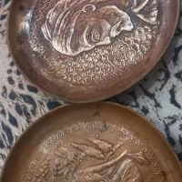 سینی عتیقه 100 ساله|کلکسیون اشیاء عتیقه|آبادان, |دیوار