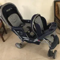 کالسکه دوقلو مارک ایون فلو آمریکا|کالسکه و لوازم جانبی|تهران, شهرک بوعلی|دیوار