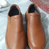 کفش طبی چرم شهپر