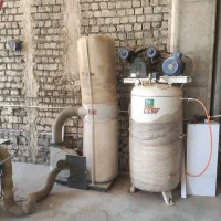 دورکن لبه چسبان مکنده پمپ باد کابل تابلو برق|ماشینآلات صنعتی|قم, بیست متری ولیعصر|دیوار