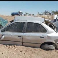 سمند مدل ۸۴ تصادفی