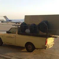 وانت بار حمل شیشه با خرک