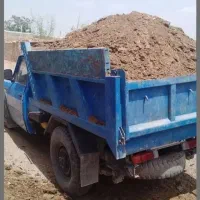 حمل نخاله ساختمانی با نیسان و تراکتور بیلی