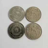 ۴ عدد سکه یادبود قدیمی|کلکسیون سکه، تمبر، اسکناس|بوشهر, |دیوار