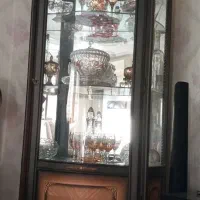 ویترین چوبی درحد نو