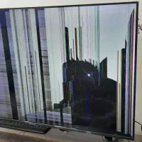 تلویزیون 4k اسنوا ۵۰ اینچ پنل ضربه خورده
