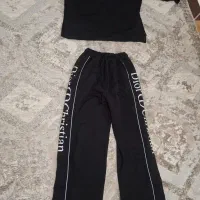 ست بلوز شلوار و شلوار خطدار