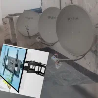 نصاب نصب انواع آنتن هوایی مرکزی و پایه تلوزیون