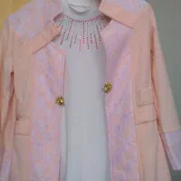 مانتو مجلسی وتاپ زیرش