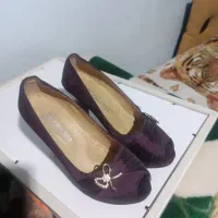 کت و دامن مجلسی زنانه همراه با کفش همرنگش