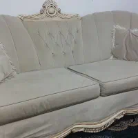 مبل ۹ نفره استیل به همراه میز عسلی فقط فقط ۲۰ تومن|مبلمان خانگی و میز عسلی|بجنورد, |دیوار