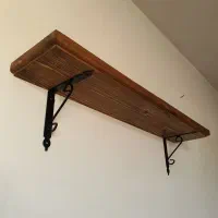 شلف چوبی|کتابخانه، شلف، قفسه‌های دیواری|هشتگرد, هشتگرد قدیم|دیوار