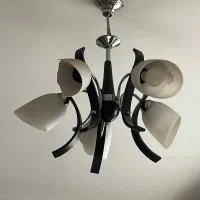 لوستر سقفی چوب