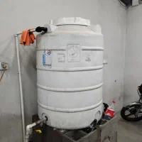 منبع آب 500 لیتری با فیلتر جامبو ورودی