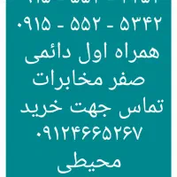 ۰۹۱۵۵۵۲۴۲۵۳  - ۰۹۱۵۵۵۲۵۳۴۲|سیم‌کارت|نیشابور, دارایی|دیوار