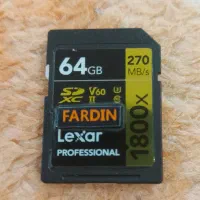 رم ۶۴ لکسار V60 SD XC II