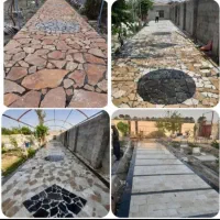 اجرای سنگ لاشه‌وسیمان‌بری‌جدول کشی‌ابنما‌‌.اتشکده|خدمات پیشه و مهارت|اصفهان, امین‌آباد|دیوار