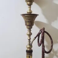 فروش قلیان عربی جنس مسی اصل بسیار تمیر درحد نو|کلکسیون و سرگرمی|قزوین, |دیوار