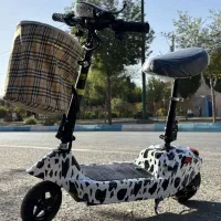 اسکوتر برقی تاشو بدون پیش پرداخت اقساطی تا ۲۴ ماه|دوچرخه، اسکیت، اسکوتر|اصفهان, تخت فولاد|دیوار