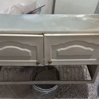 ابچکان سالم سالم سفید فلزی با سبد