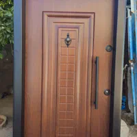 درب ضدسرقت ضدسرقت دکورال فلز طرح چوب نقد چک|مصالح و تجهیزات ساختمان|شیراز, رکنآباد|دیوار